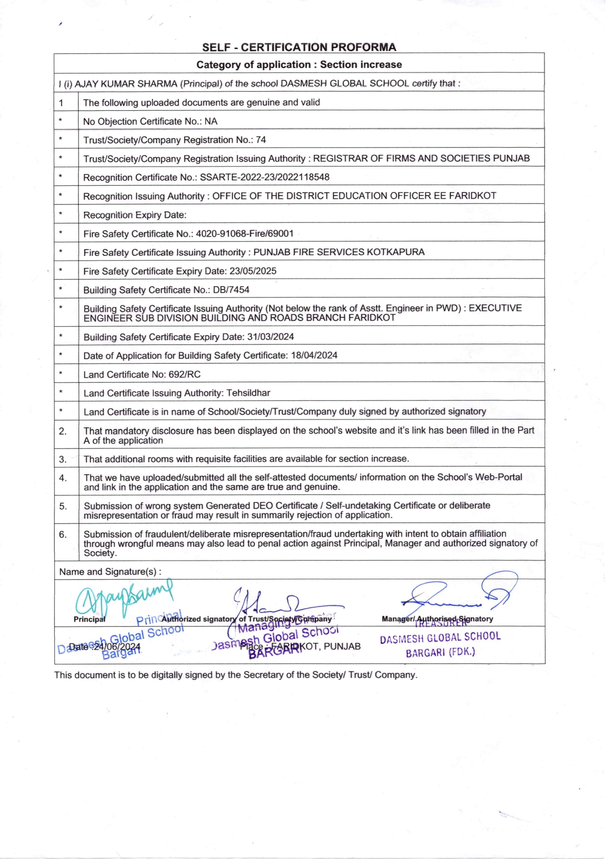 SELF CERTIFICATE PROFORMA_page-0001